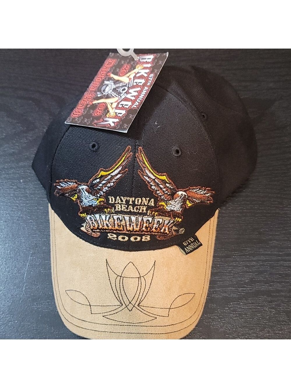 Nwt Daytona Beach bike week 2008 67th hat baseball cap